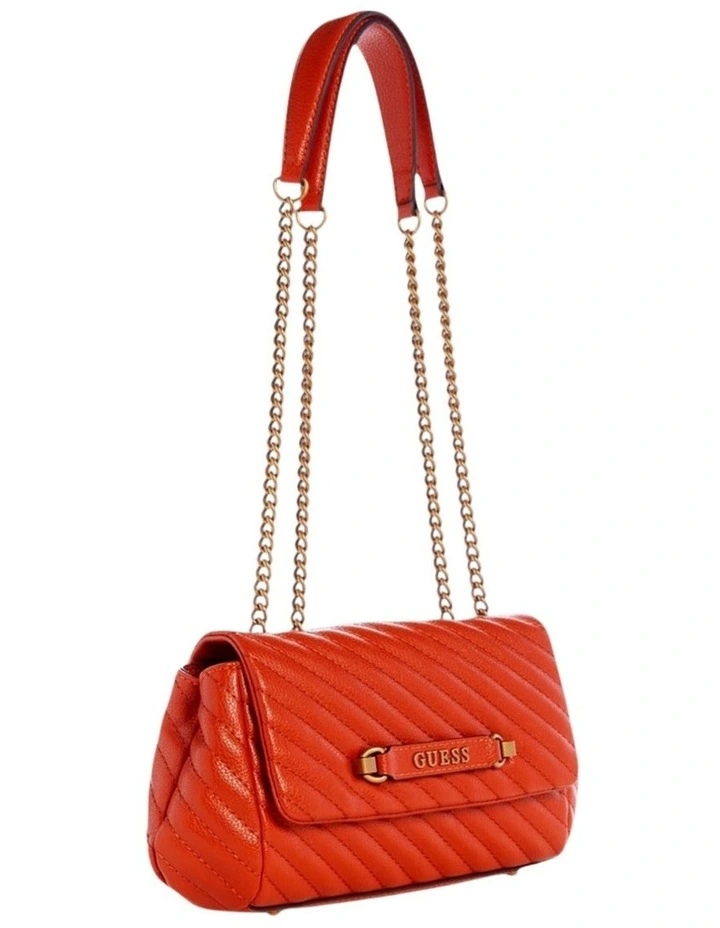 Sela Convertible Crossbody Flap Bag in Ginger image 2