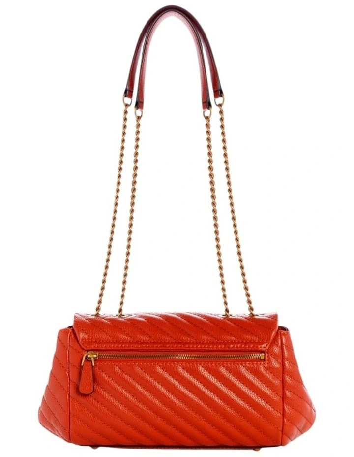 Sela Convertible Crossbody Flap Bag in Ginger image 3