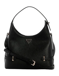 Rosalba Hobo Crossbody Bag in Black