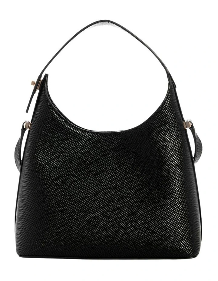 Rosalba Hobo Crossbody Bag in Black image 3