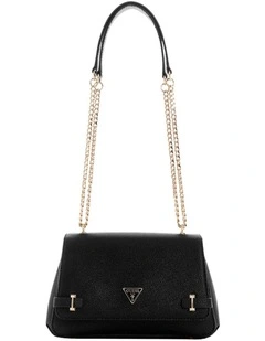 Rosalba Convertible Crossbody Flap in Black