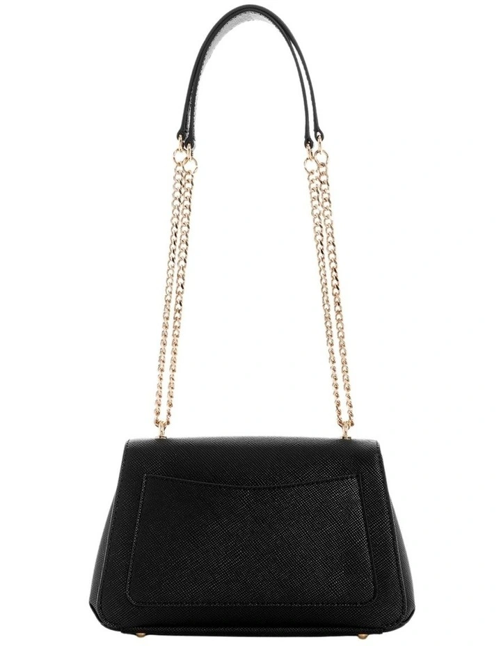Rosalba Convertible Crossbody Flap in Black image 4