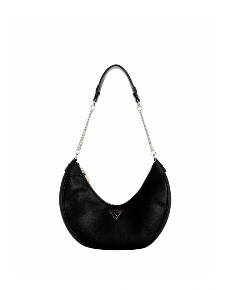 Fedora Hobo Bag in Black image 1