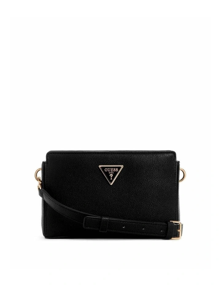 Meridian Crossbody Top Zip in Black image 1