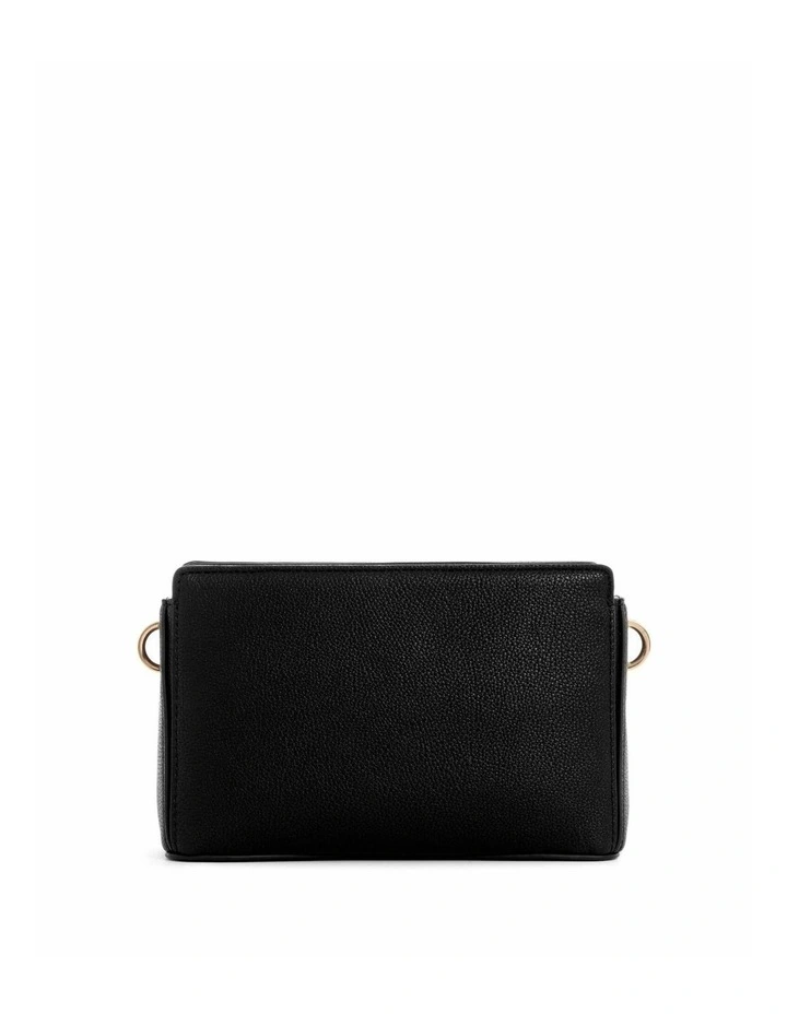 Meridian Crossbody Top Zip in Black image 4
