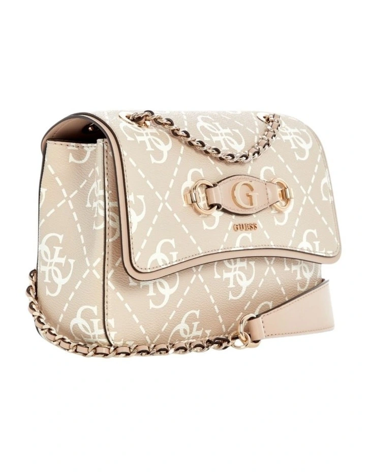 Izzy Convertible Crossbody Flap in Sand Logo image 2