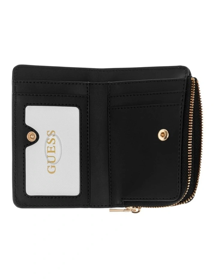 Giully Zip Around Card Case in Black image 3