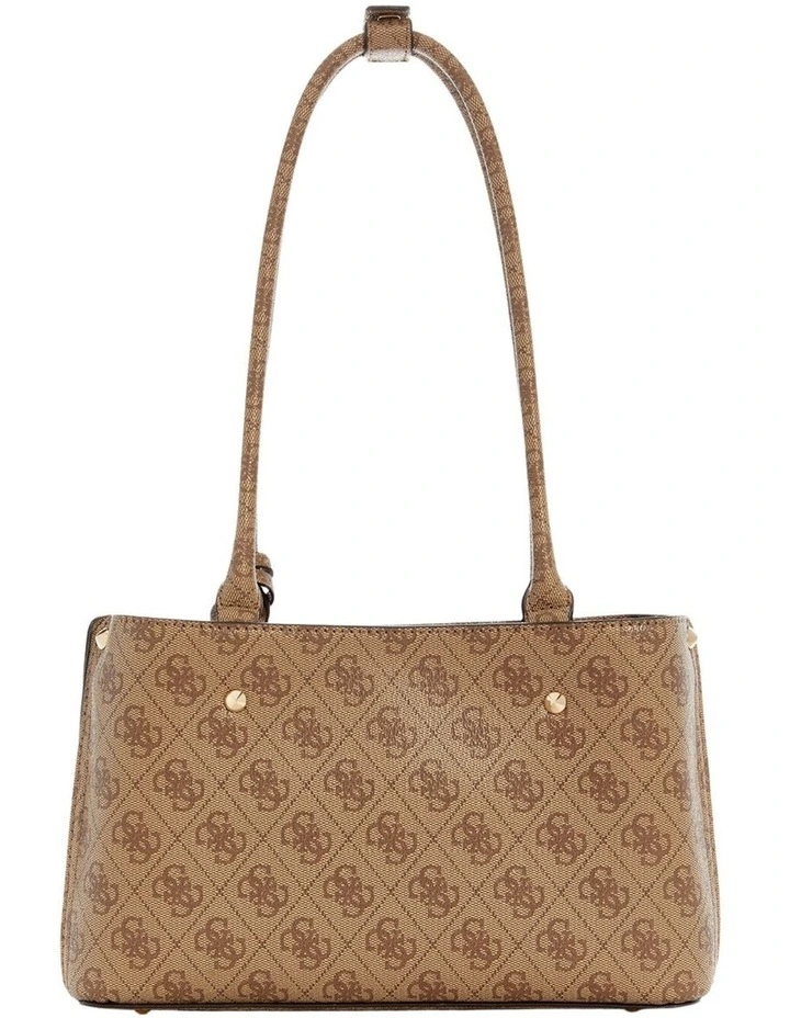 Meridian Satchel Bag in Latte Logo image 3