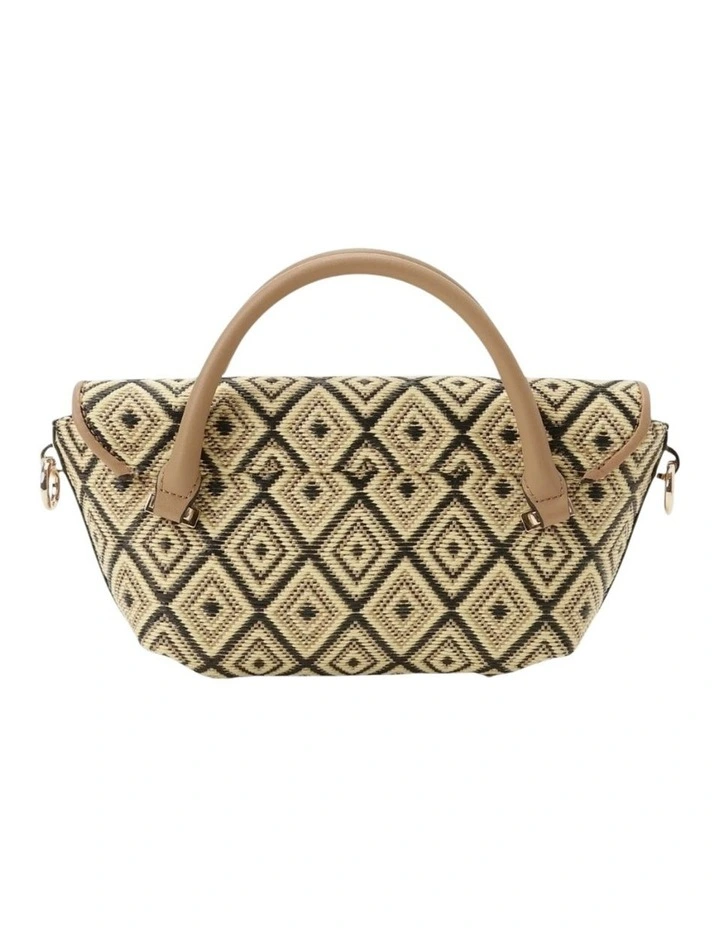 Sophia Mini Satchel Bag in Lemon image 4