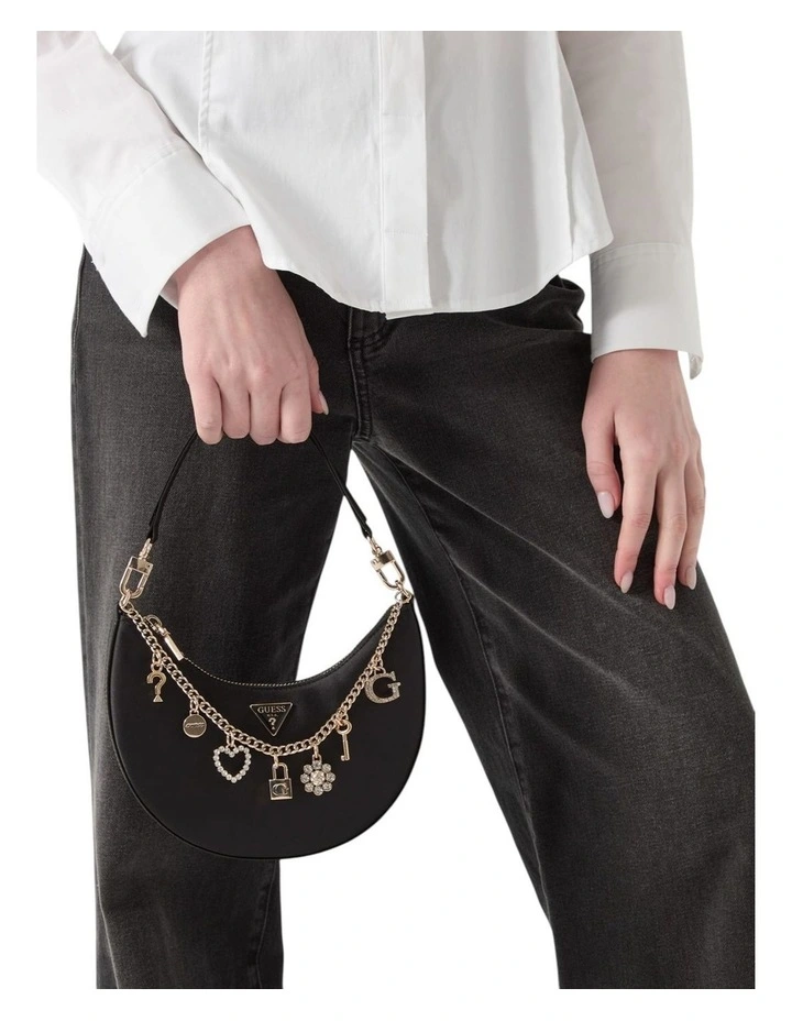 Tasmin Mini Shoulder Bag in Black image 2