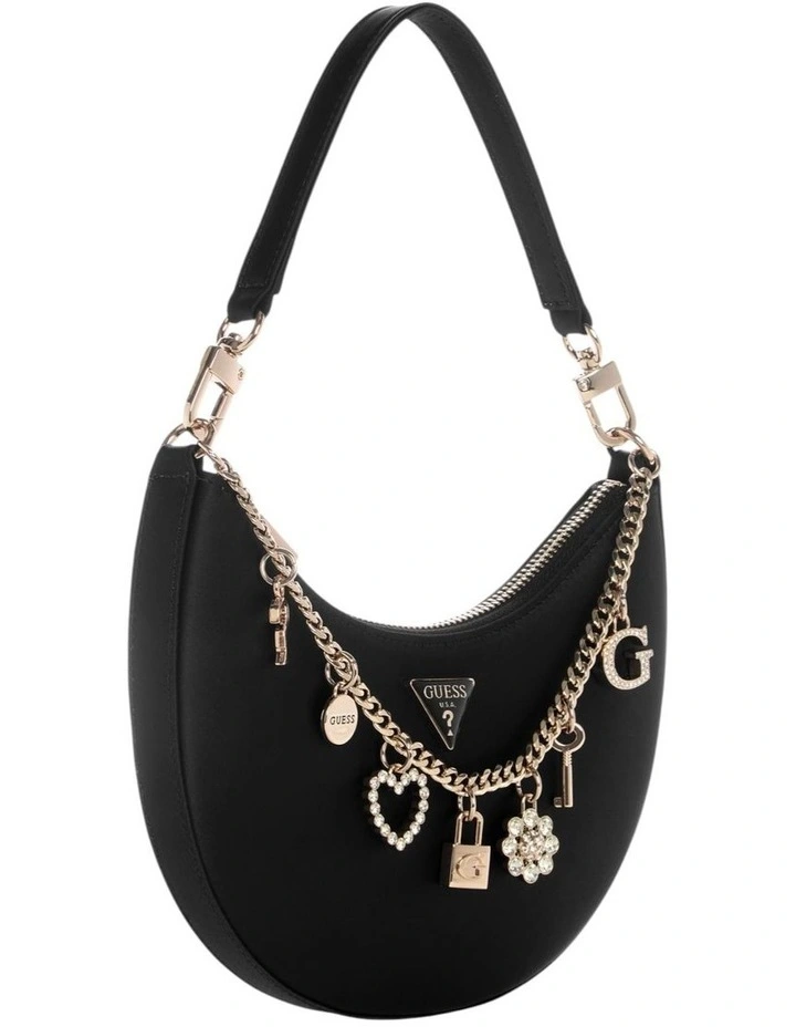 Tasmin Mini Shoulder Bag in Black image 3