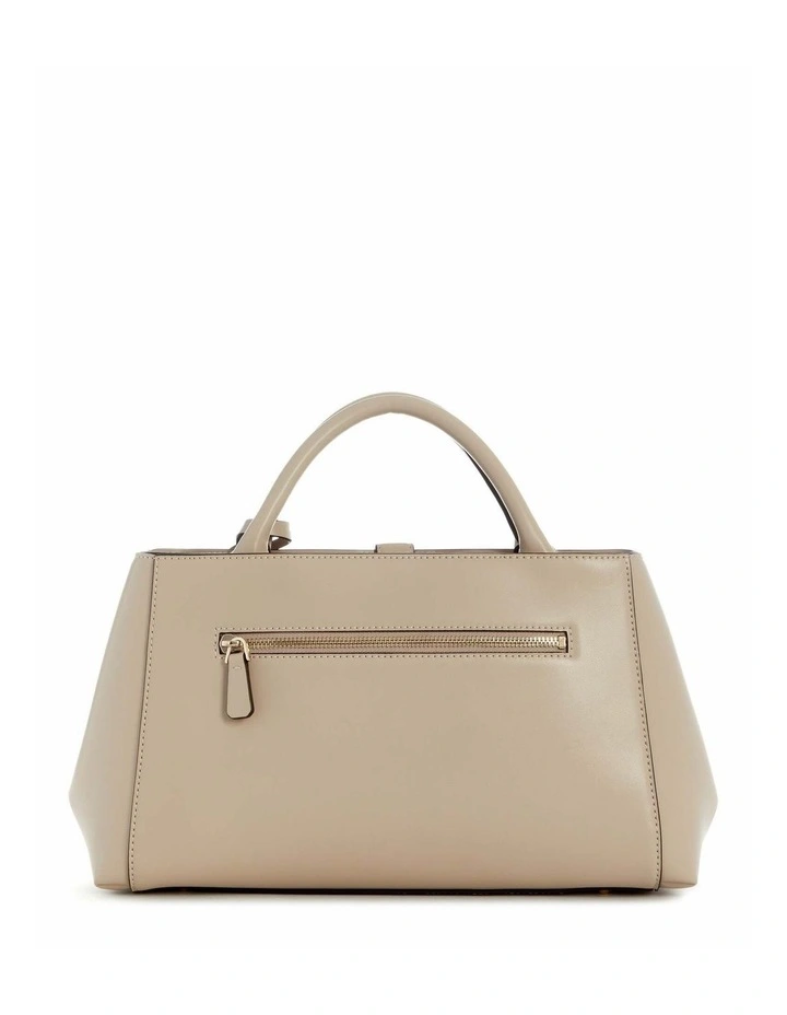 Carrie Girlfriend Satchel Bag in Taupe image 3