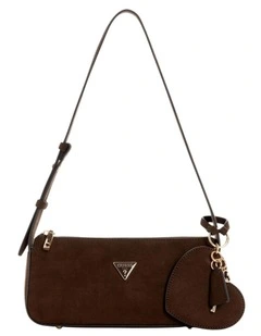 Isobel Mini Shoulder Bag in Espresso