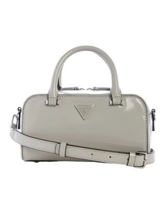 Arnela Mini Satchel Bag in Beige