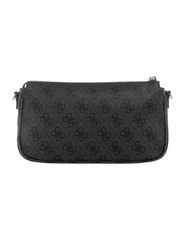 Noelle II Double Pouch Crossbody Bag in Coal Logo image 3