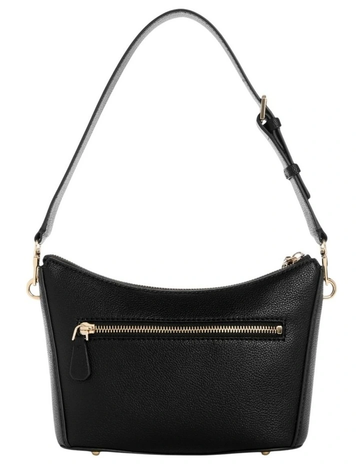 Gregoria Top Zip Shoulder Bag in Black image 3