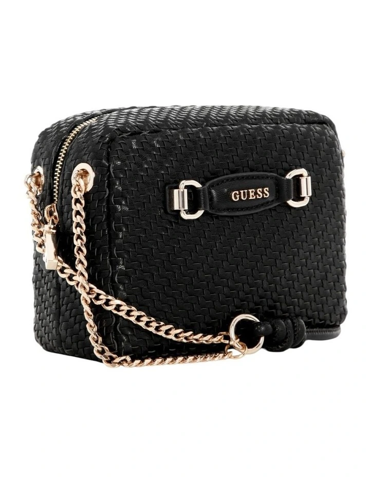 Francy Camera Crossbody Bag in Black image 2
