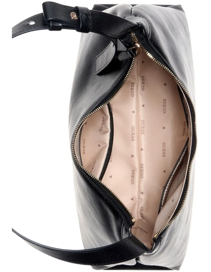 Kassie Hobo Bag in Black image 5