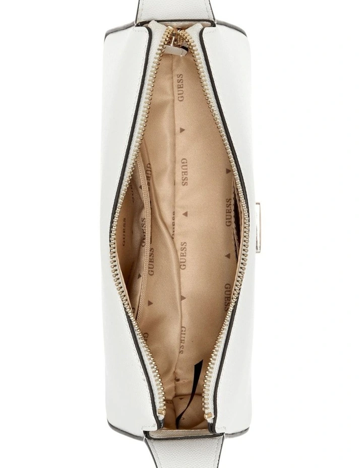 Isobel Mini Shoulder Bag in White image 5
