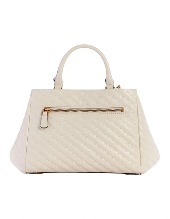 Sela Small Satchel Bag in Bone image 3