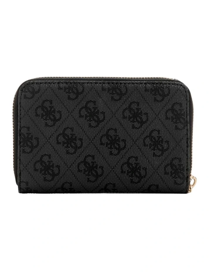 Dea Medium Zip Around Wallet in Coal Logo image 2