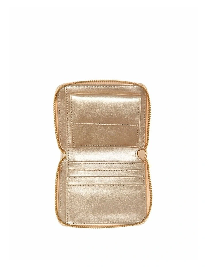 James Croco Small Wallet in Light Lime image 2