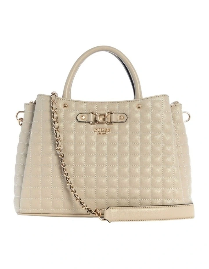 Nadira Satchel Bag in Light Taupe image 1