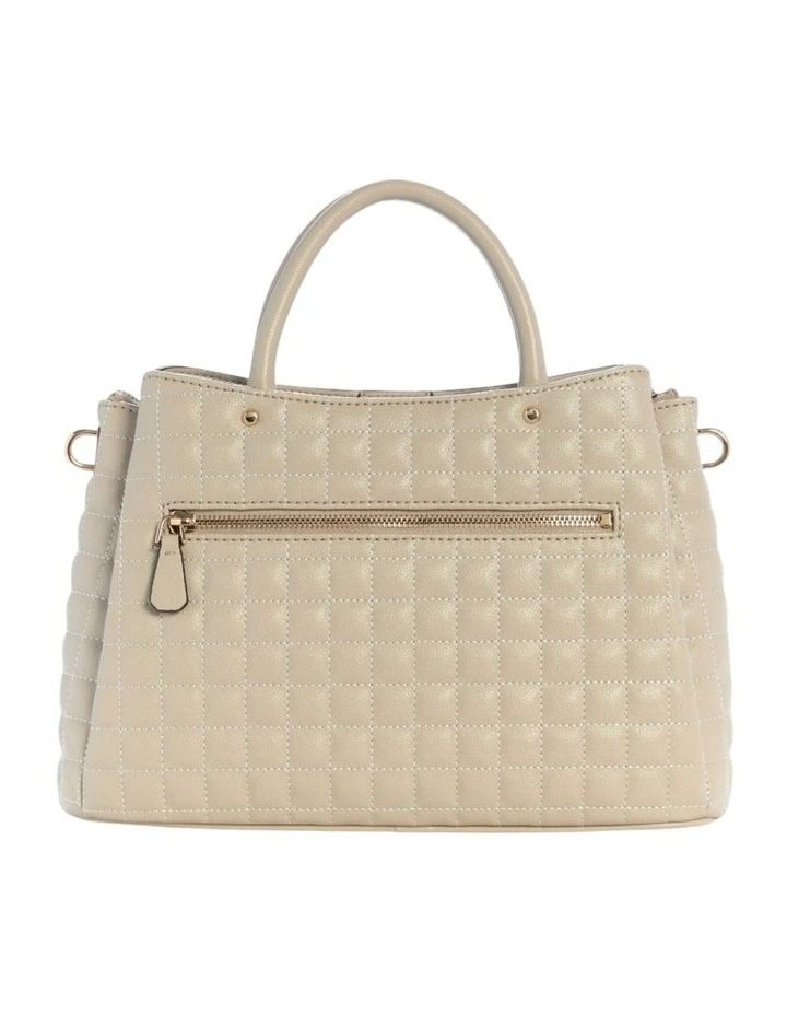 Nadira Satchel Bag in Light Taupe image 3