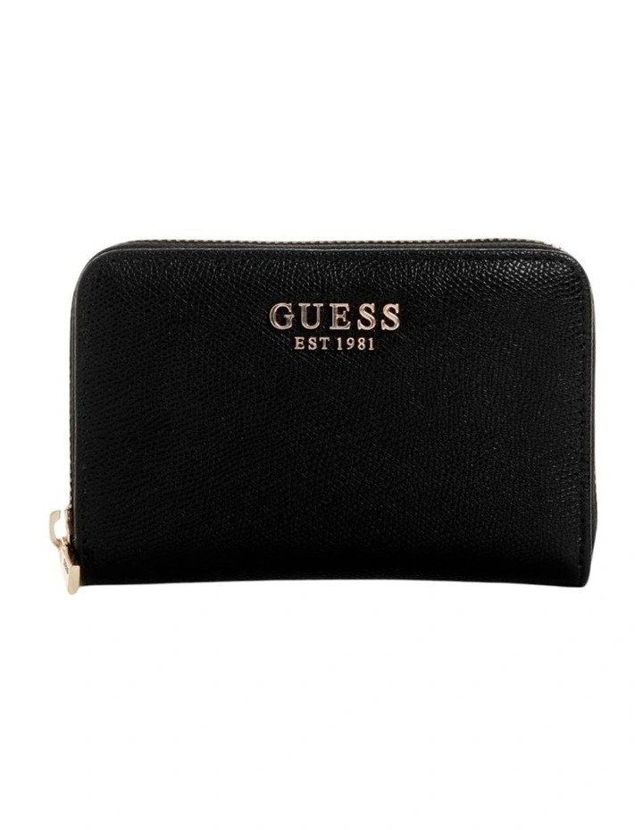 Amorette Medium Zip Around Wallet in Black image 1