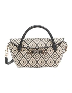 Sophia Mini Satchel Bag in Black