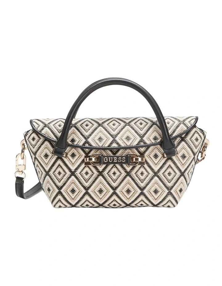 Sophia Mini Satchel Bag in Black image 1