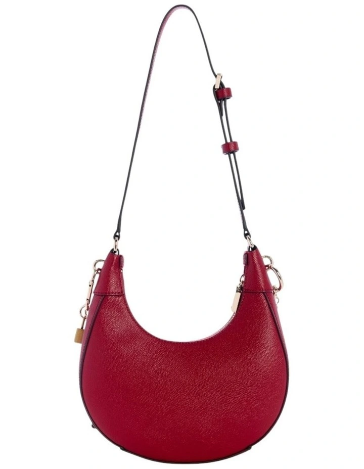 Davina Shoulder Bag in Red image 3