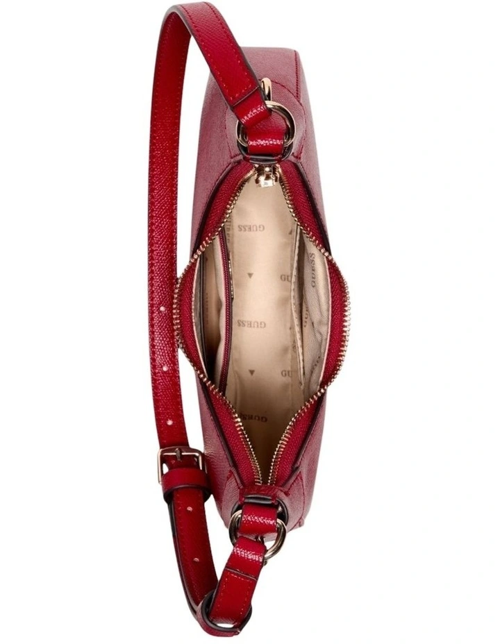 Davina Shoulder Bag in Red image 4