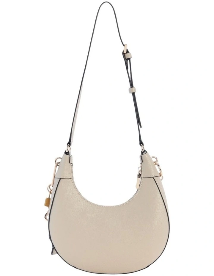 Davina Shoulder Bag in Beige image 3