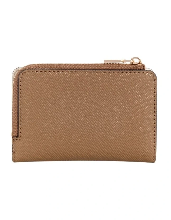 Laurel Zip Around Card Case in Brown image 2