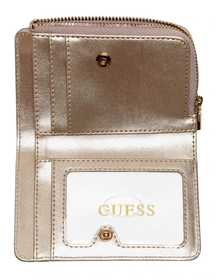 Laurel Zip Around Card Case in Brown image 3