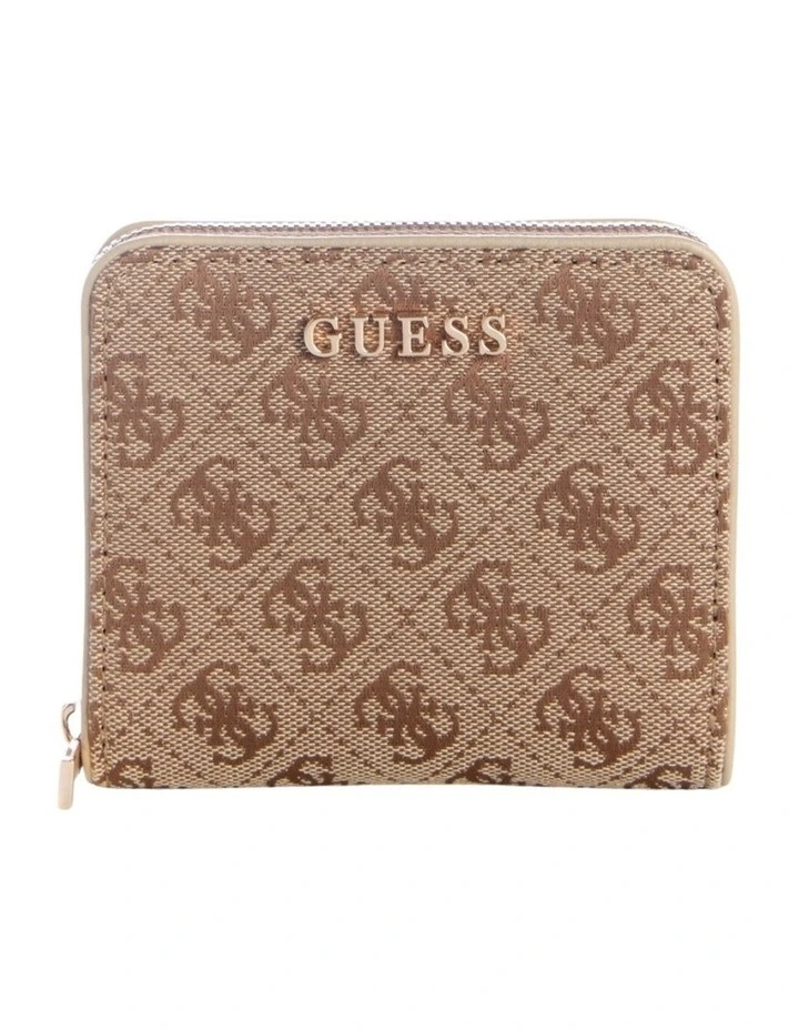 Jessa Small Zip Around Wallet in Brown image 1