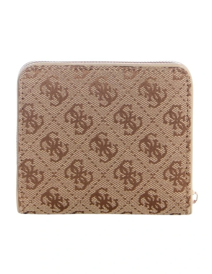 Jessa Small Zip Around Wallet in Brown image 2