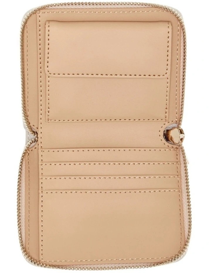 Jessa Small Zip Around Wallet in Brown image 3