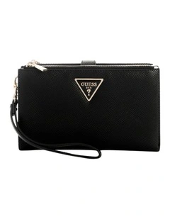 Laurel II Double Zip Organiser in Black