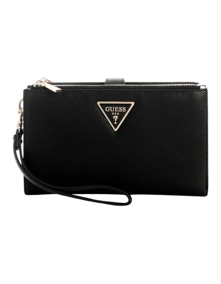 Laurel II Double Zip Organiser in Black image 1