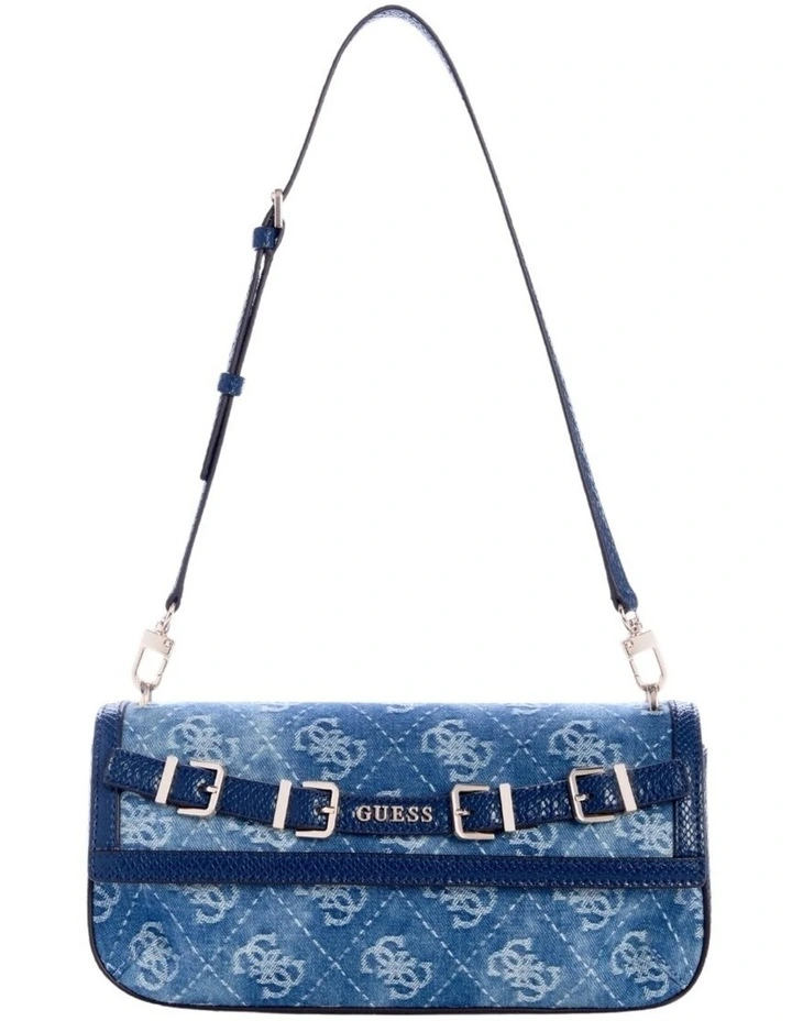 Dovie Flap Shoulder Bag in Blue image 1