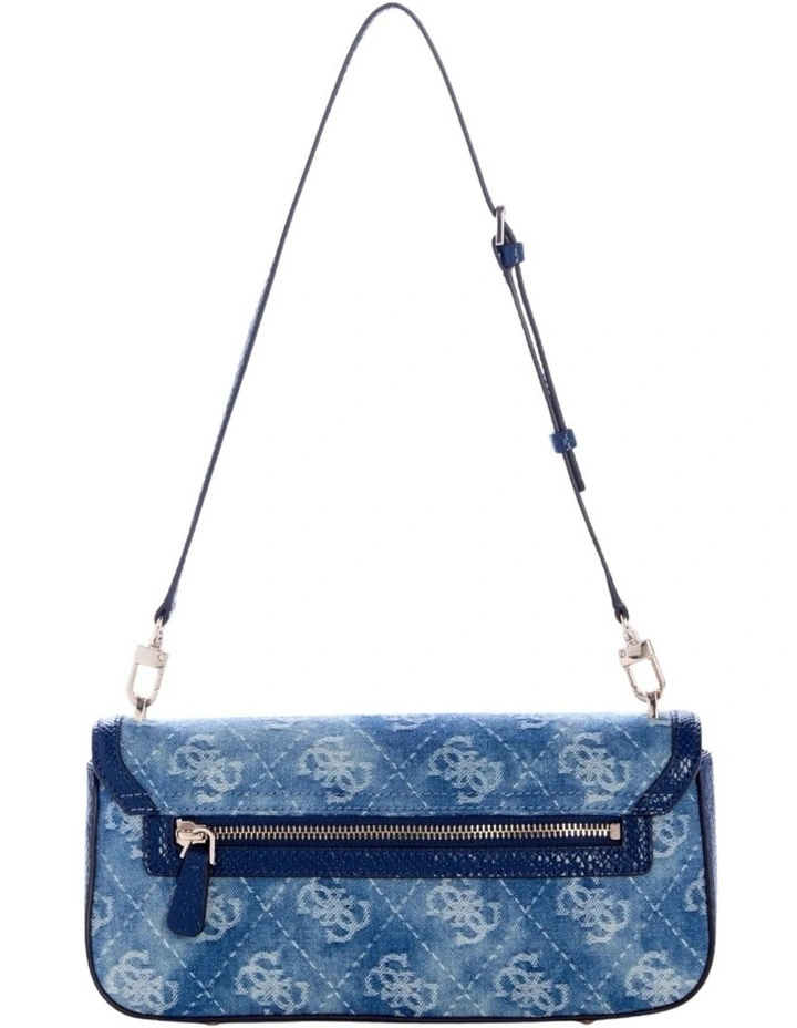 Dovie Flap Shoulder Bag in Blue image 3