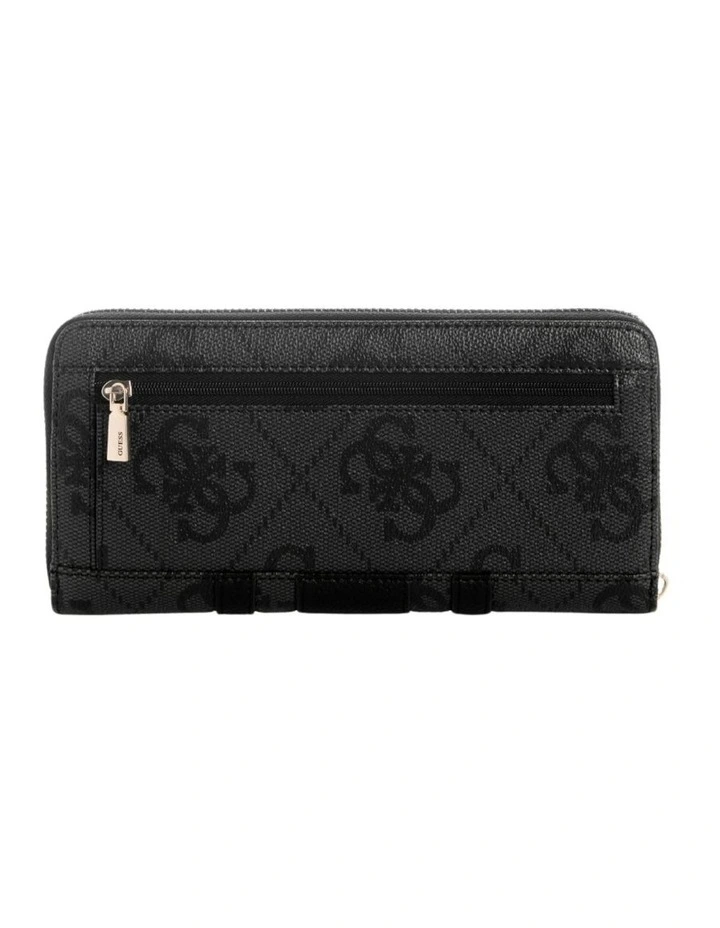 Laurel II Large Zip Around Wallet in Black image 2