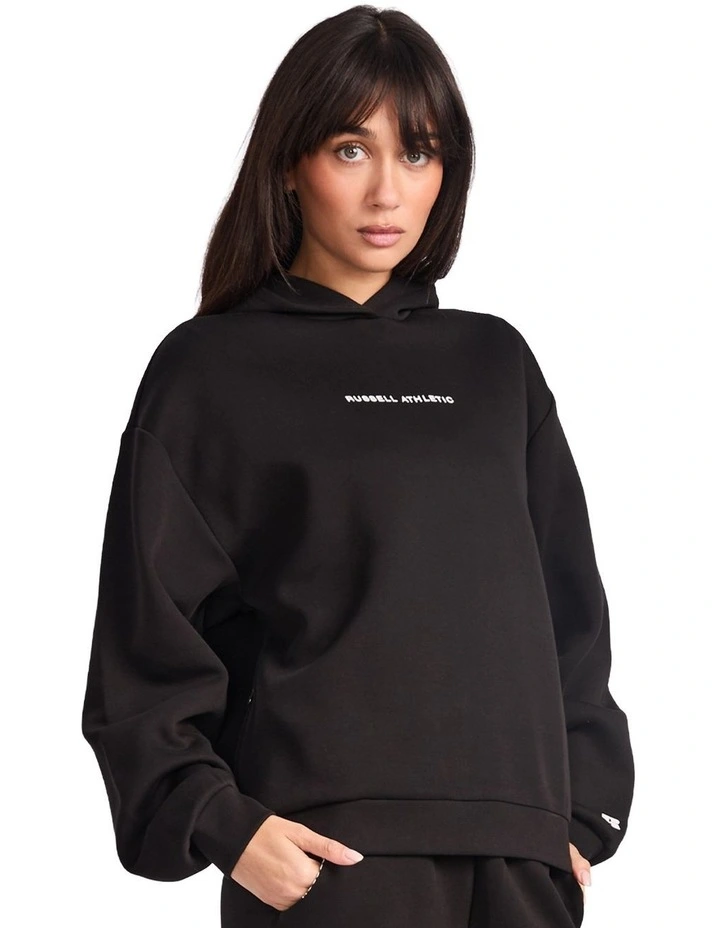 R Tech Leisure Women's Hoodie - Black image 2