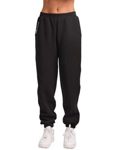 R Tech Leisure Wide Leg Women's Track Pant - Black