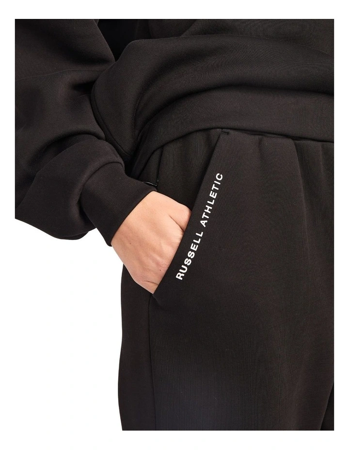 R Tech Leisure Wide Leg Women's Track Pant - Black image 4
