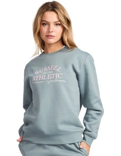 May Womens Crew - Foam Green