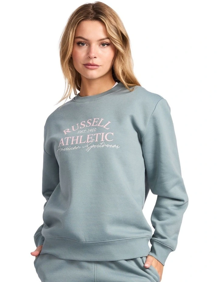 May Womens Crew - Foam Green image 1