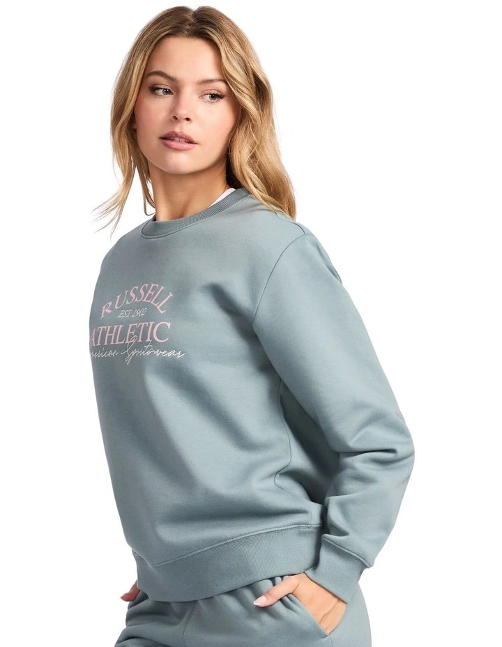 May Womens Crew - Foam Green image 3